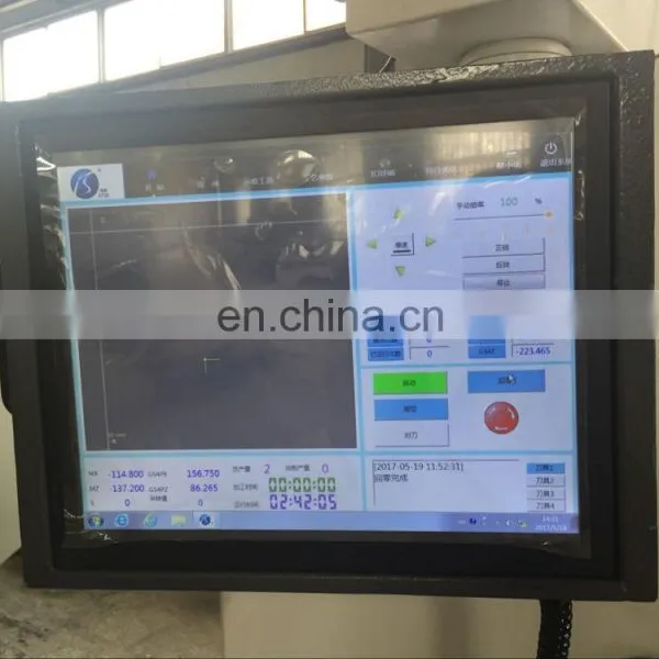 High Precision Diamond Cut Alloy Machine CK6160Q photo-4