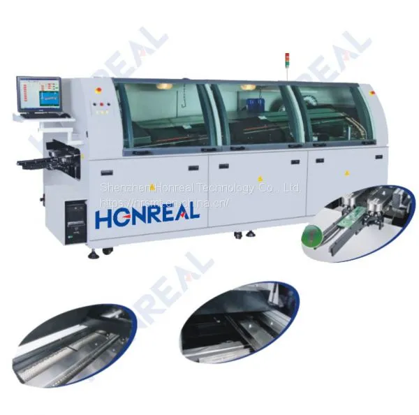 SMT Lead Free Wave Soldering Machine DIP Wave Soldering Equipment for LED Production Line