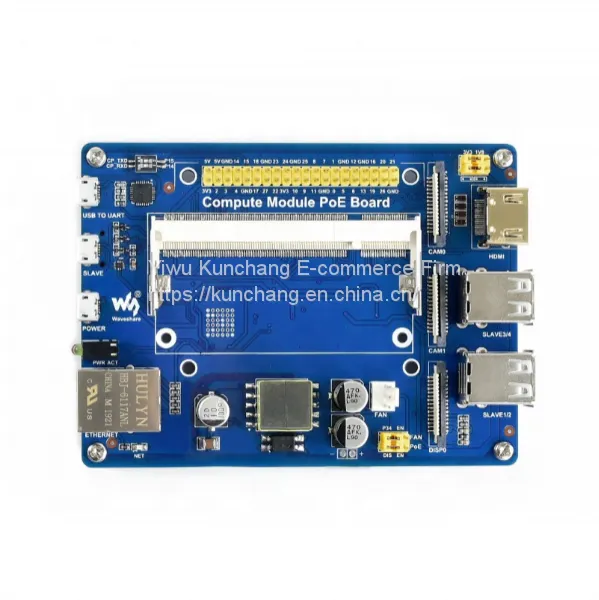 Compute Module IO Board With PoE Feature, for Raspberry Pi CM3 / CM3L / CM3+ / CM3+L photo-4