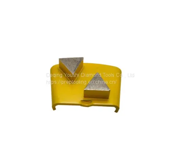 True Shine Brand Metal Bond Diamond Concrete Grinding Plate/shoe/segment/disc for HTC Machine photo-2