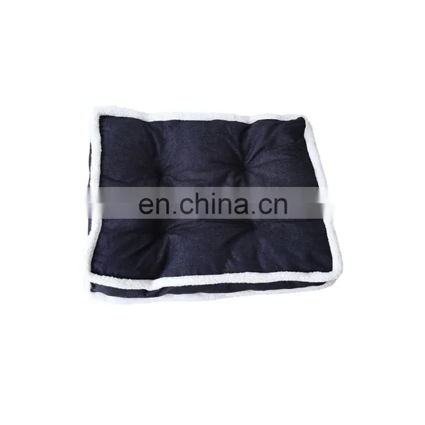 Washable Dog Bed Soft Denim Pet Bed Mattress Luxury Cat Mat Sofa photo-2