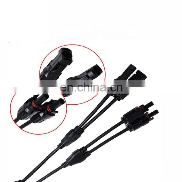 Waterproof dc Connector Type 2 in 1 Solar Cable Connector photo-5