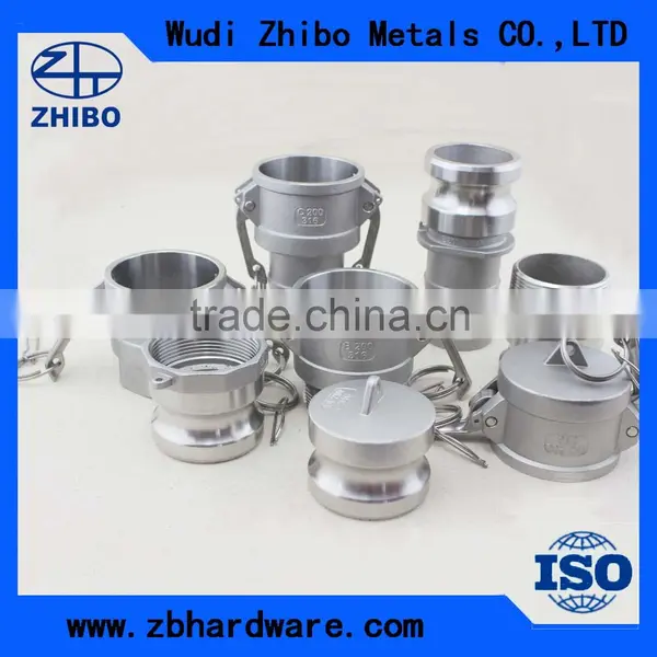 316 Stainless Steel Camlock Coupling Shank Adapter Type E photo-3