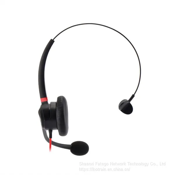 Hion U90 Popular Calling Center Online Teacher’s Best Choice USB Dual Microphones Noise Reduction Headphone photo-3