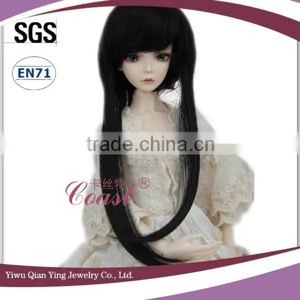 Red Wine Color Adorable Baby Doll Hair Wigs Many Color Can Made photo-3