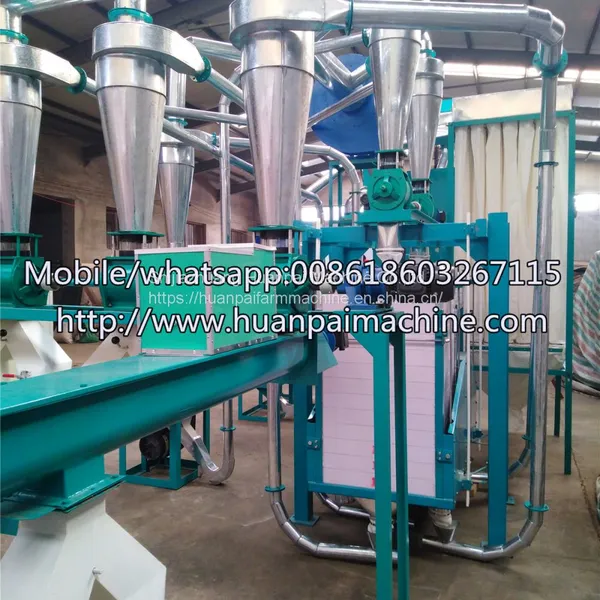 Small Production 10T Wheat Flour Milling Machine Wheat Meal Processing Line Grain Milling Machine photo-3
