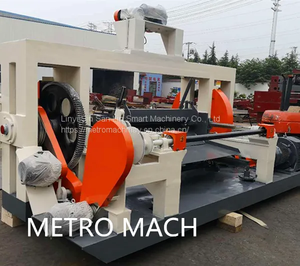 8ft Vertical Hydraulic Wood Veneer Spindle Peeling Peeler Machine for Making Plywood photo-4