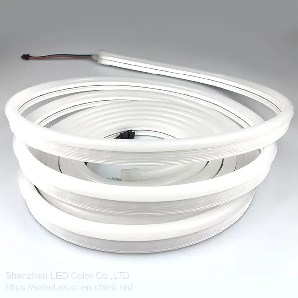 DC12V WS2811 Silicone Neon Tube Colorful Waterproof Neon Flex Strip photo-2