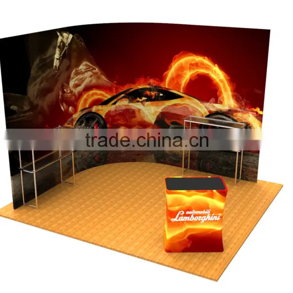 Super Light Weight Portable Pop up Display Exhibition Booth 10x20 Quality Choice