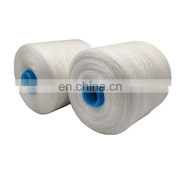 Factory Supply Hot Selling Dyed Colors Inner Bonded Raw White Heavy Duty Bonded Nylon Thread photo-2