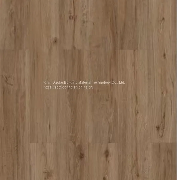 GKBM Greenpy SY-W1005 New Eco-Friendly Waterproof Flax Oak 4mm Click Stone Plastic Composite SPC Flooring photo-2