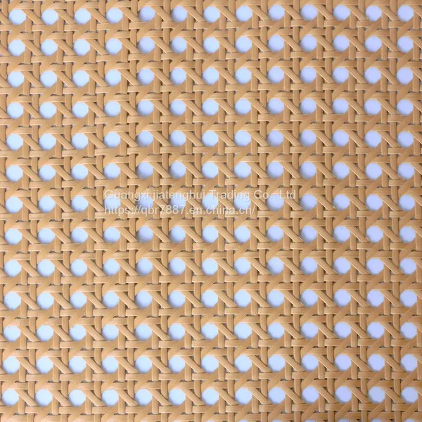 Plastic Eye Da Yellow Glue Plastic Hexagonal Rattan Octagonal Cat's Eye Mat Furniture Rattan Woven Material PE Rattan Mesh DIY Tray photo-3