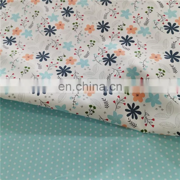Girls Pajamas Bed Curtain Fabric Korean Version of Sweat Steam Clothing Pure Cotton Fabric Small Broken Cotton Printed Fabric photo-2