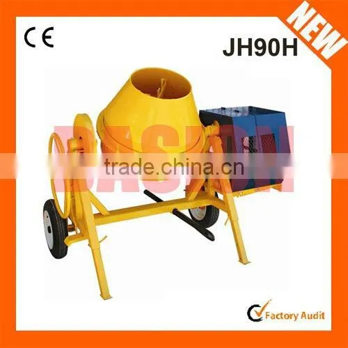 JH90H Diesel Portable Cement Mixer With Drum Volume 260L/350L