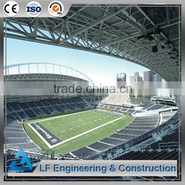 Sunshade Steel Structure Space Frame Football Stadium photo-5