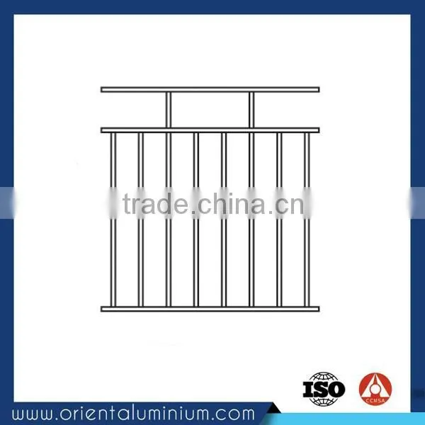 Aluminum Modern Iron Railing Designs photo-2