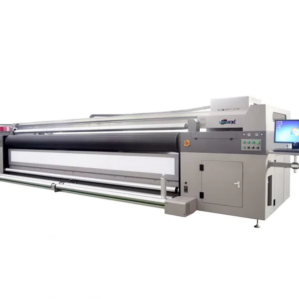 Super Large 5m Hybrid UV Printer With Kyocera KJ4A Heads photo-2