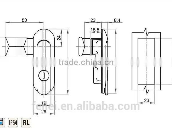 High Reliable Flei Brand Cabinet Locker Lock photo-6