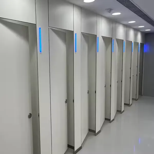Factory Mouldproof Compact Laminate Hpl Toilet Partitions photo-4
