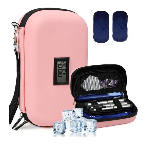 Refrigerated Medicine Travel Cooling Bag for Insulin Pen and Diabetic Supplies photo-4