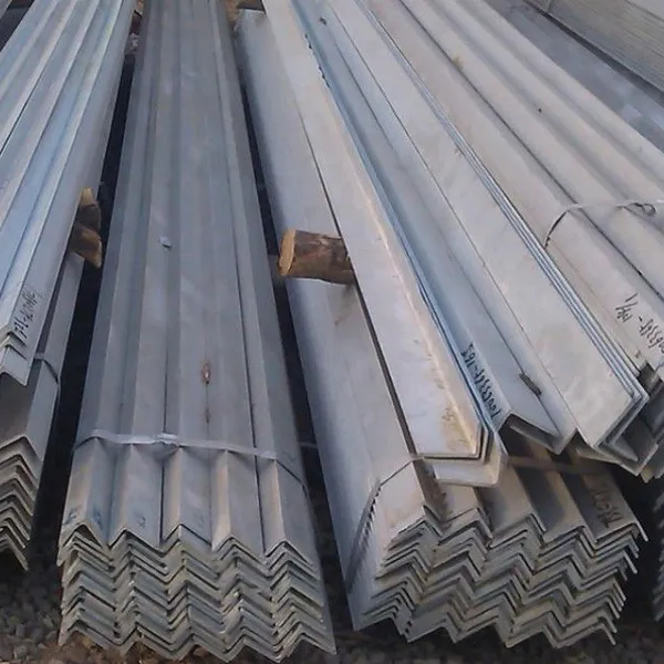 ASTM A36/S235JR Hot-Dip Galvanized Angle Steel Bars - 30x30x3mm to 200x200x20mm, High-Strength Structural Steel Angles for Construction & Machinery