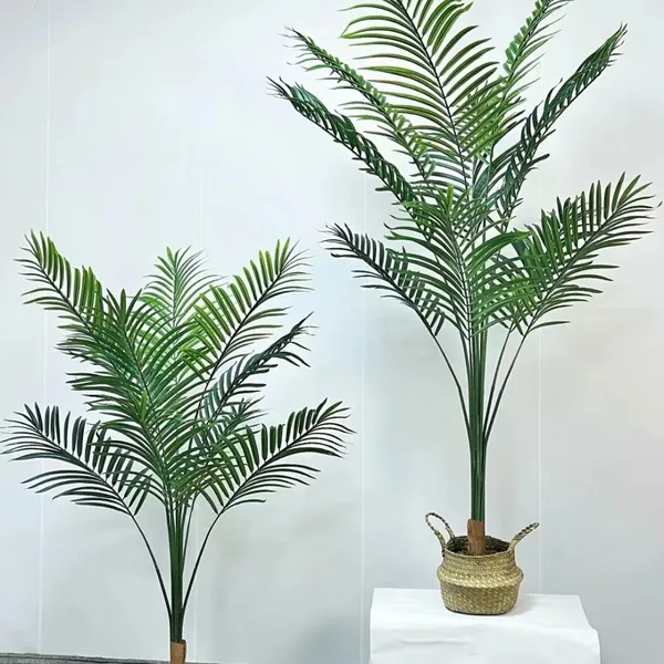 Factory Artificial Plants Areca Palm Trees in Pot Decoration for Indoor Outdoor photo-3