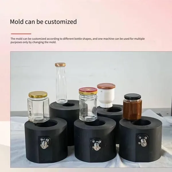 Huanyu Double-station Vacuum Capping Machine, Vacuum Screw Capping Machine for Tin Canned Sugar Water, Available for Sale Nationwide and Shipped on Time photo-2