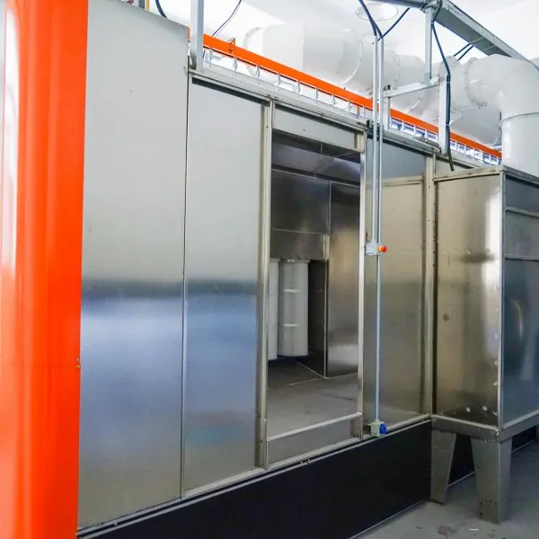 Powder Spray Booth for Metal Fabrication and Automotive Part Finishing photo-3