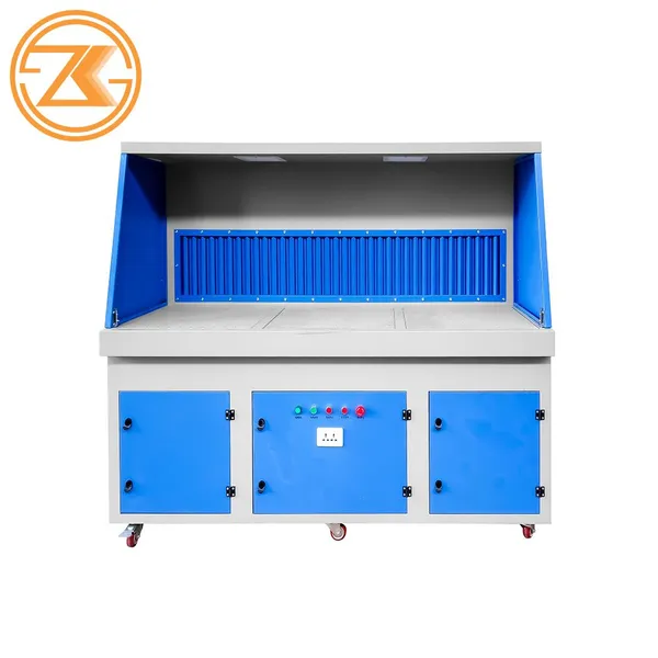 Industrial Grinding Dust Extraction Workbench, Polishing Dust Collection Table for Metal Wood Sanding photo-2