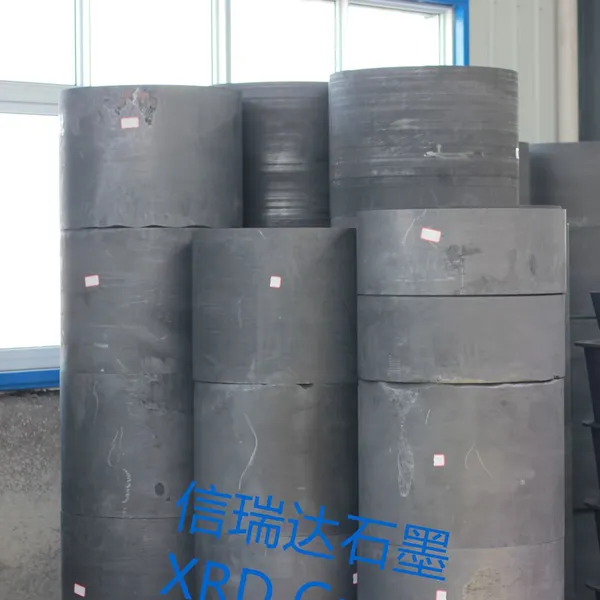 XRD high purity Isostatic graphite block and cylinder with 12μm or 8 μm particle size