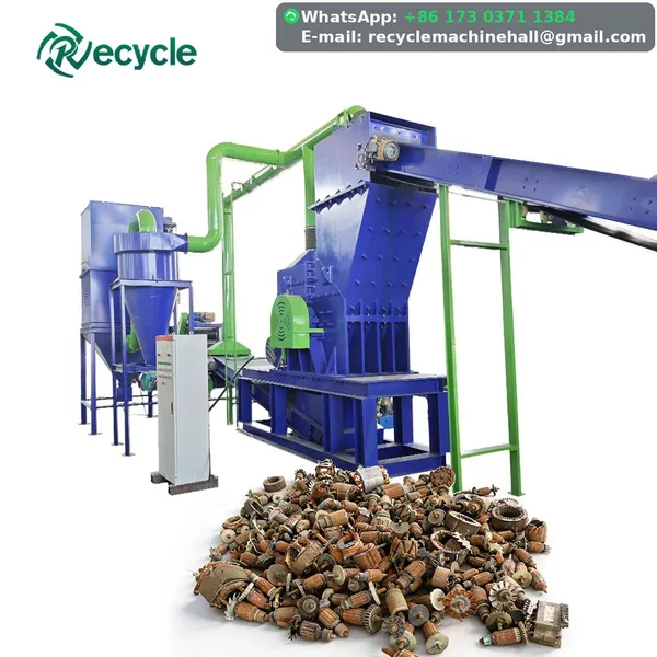 Complete Waste Motor Recycle Machine Line photo-2