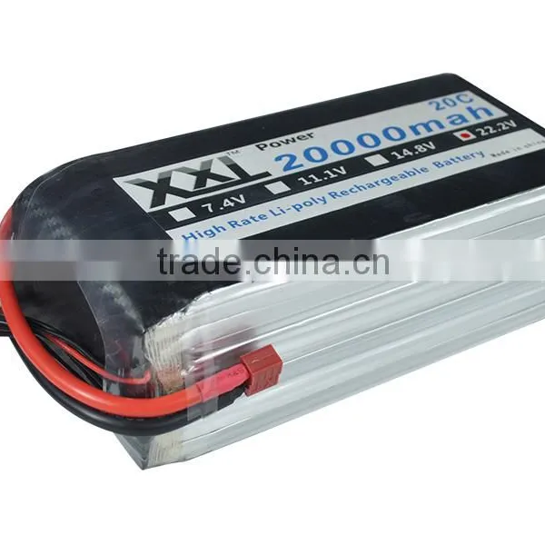 Universal Rechargeable Lipo Battery 20000mah 22.2v 6s 20c Lipo Battery photo-5