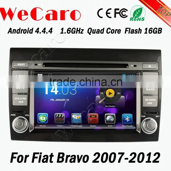 Wecaro WC-FB7000 Android 4.4.4 Car Dvd Player 2 Din Autoradio for Fiat Bravo 2007 - 2012 Bluetooth Quality Choice photo-3