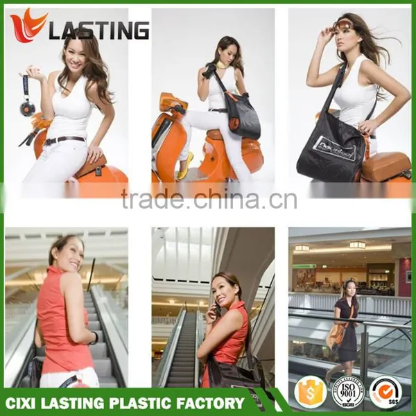 Foldable Shopping Bag Roll Up Folding Shopping Bag photo-2