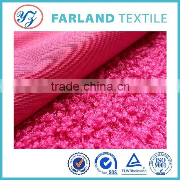 Sheepfold Velvet Loop Yarns Fabric 2015design Chinese Clothing Fabric photo-4