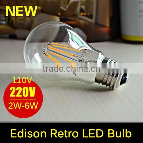 E27 Led Filament Bulb Edison Bulb 110V 220V 2W 4W 6W 8W Lampada Led Lamp Light Glass Globe Lamp Energy Saving Wedding Decoration