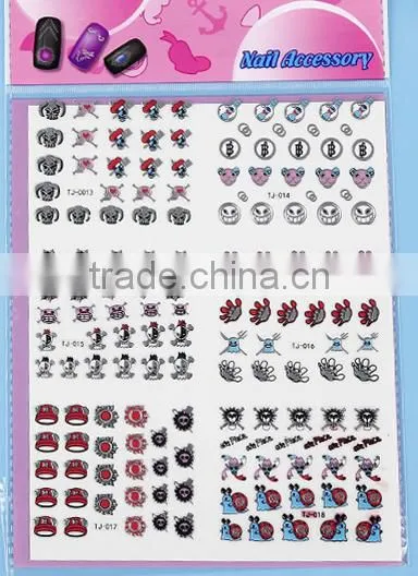 3 d Cartoon Fancy Nail Sticker photo-6