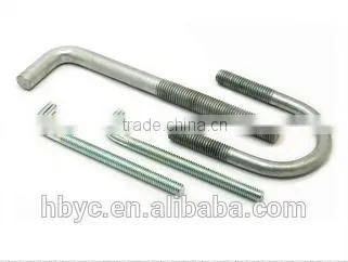 Low Carbon Steel Square Bend U-Bolt With 3/8-16 Thread, U-bolt Pipe Clamp photo-6