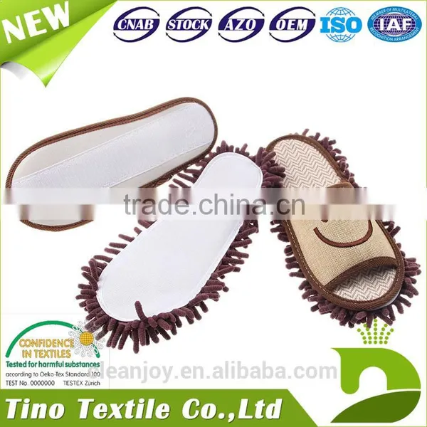 Microfiber Mop Slipper Customized Washable Cleaning Indoor Slippers photo-5