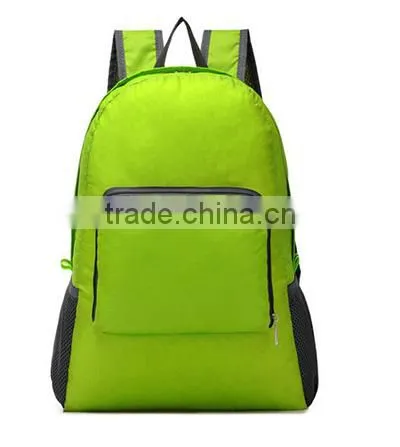 Folding Backpack High Capacity Outdoor Hiking Bag Unisex Bag Manufacture photo-2