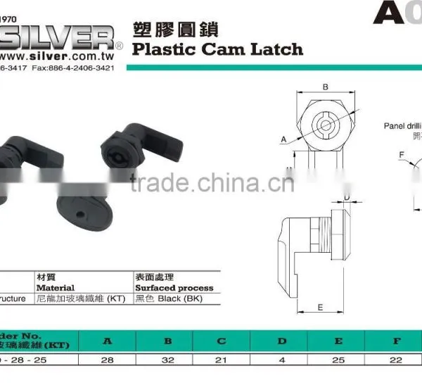 For Machinery and CNC Lathes Parts Black Plastic Cam Latches photo-2