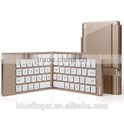 Wireless Bluetooth 3.0 Universal Aluminum Folding Keyboard for Smartphones - for Iphone, Htc,Samsung GALAXY Note 3/Samsung GAL photo-3
