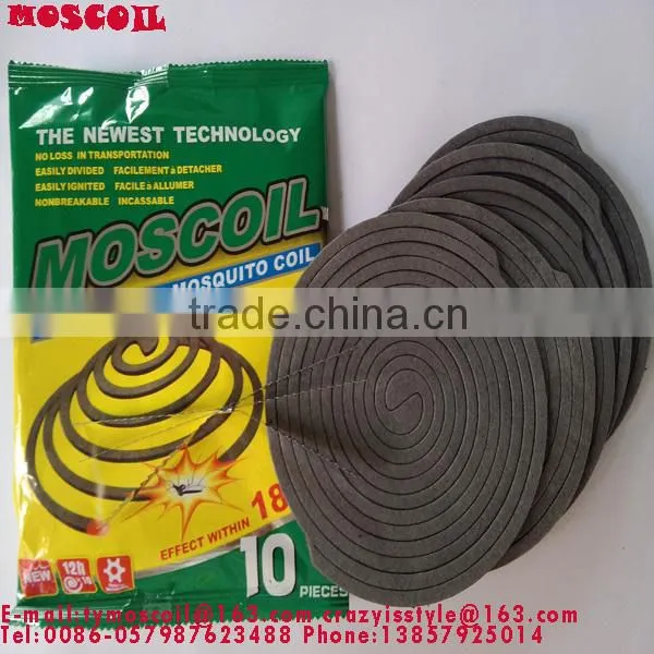 Indoor High Quality Green Raw Material Micro Smoke Paper Mosquito Coil