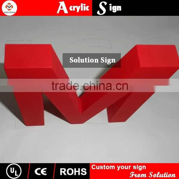 Laser Cutting Stainless Steel Frame Led Crystal Acrylic Letters photo-3