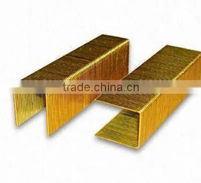 16GA Wide Crown Senco P Series Brass Staples photo-2