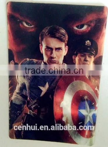 Customize Design Captain America /Wolf/ Football Cup 3 D Card Play Card From China photo-2