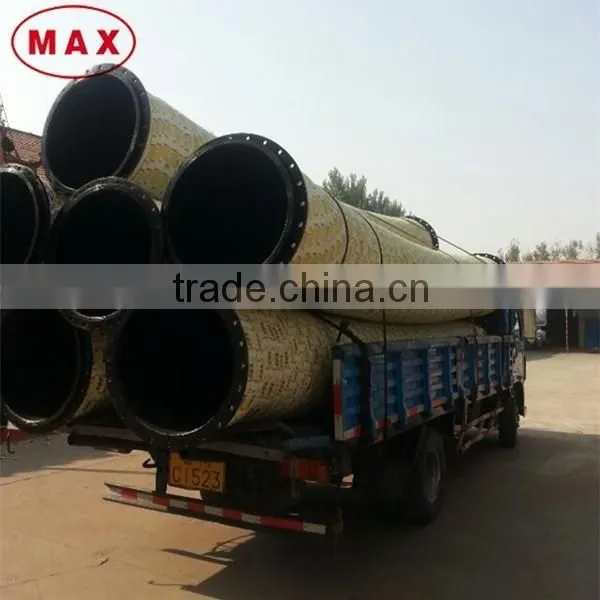 Wire Braided Flange Joint Flexible Hose for Sand Suction Dredge Pump photo-3