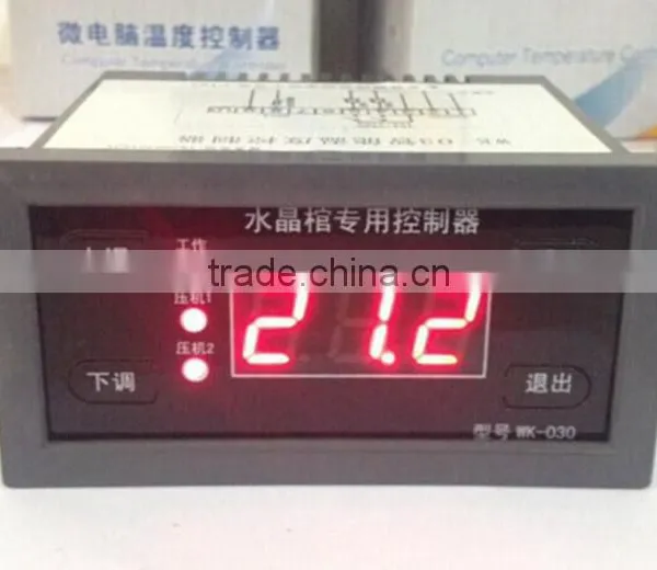 Dual Compressor Delay Start Crystal Coffin Ice Coffin Digital Display Microcomputer Temperature Controller WK-03Q photo-2