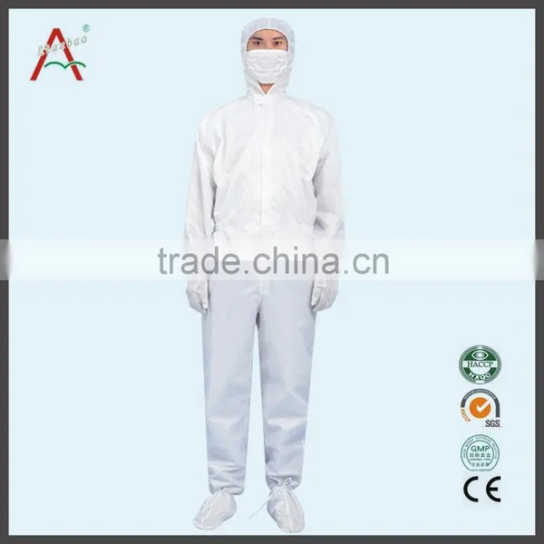 LABY-013-1-1 Pink S/M/L/XL/XXL Esd Washable Coveralls With Cap for Cleanroom Ebola Coverall photo-2