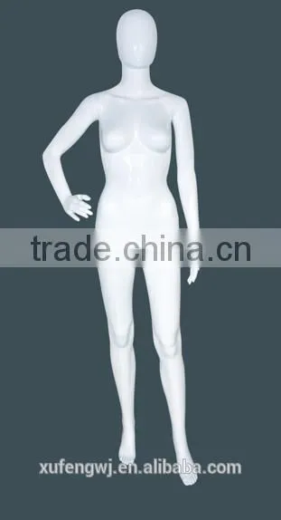 Cheap Cheap Cheap Full Body Plastic Mannequin Wedding Dress Plastic Mannequin Stand for Clothing Shop/boutique photo-3